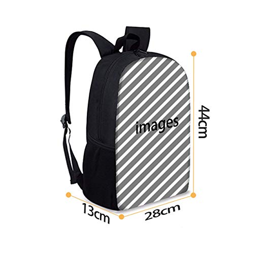 FGHJY Bike Vector Print Mochila para Adultos Laptop