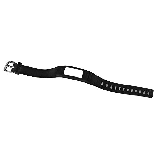 Fit-power Pulsera de repuesto con hebilla para Garmin Vivofit 2 Band/Garmin Vivofit 2 Pulsera/Garmin Vivofit 2 Fitness Band (sin rastreador), color negro