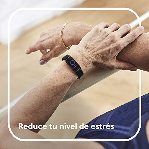 Fitbit Luxe, la pulsera de actividad y bienestar con una batería de hasta 5 días, herramientas para la gestión del estrés, la calidad del sueño y los Minutos en Zona Activa