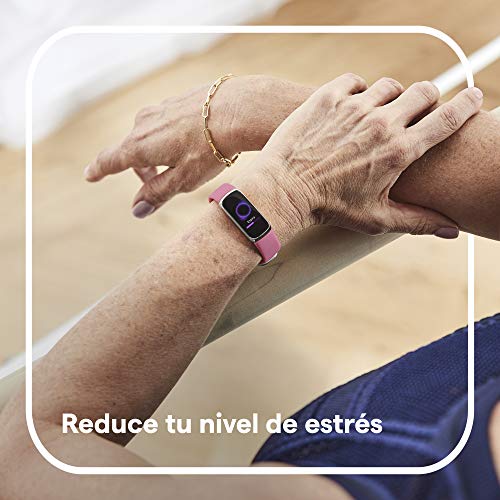 Fitbit Luxe, la pulsera de actividad y bienestar con una batería de hasta 5 días, herramientas para la gestión del estrés, la calidad del sueño y los Minutos en Zona Activa