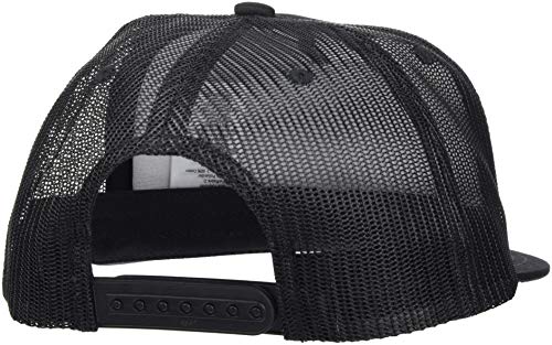 Flexfit Foam Trucker Gorra, Negro, Talla única Unisex Adulto