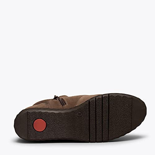 Flexy Zapatillas Abotinadas Taupe – Hidrófuga