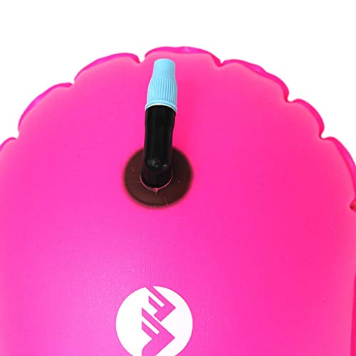 Floss - Floss de seguridad para nadar, impermeable, movimiento hinchable para aguas abiertas, triatlón y esnórquel.
