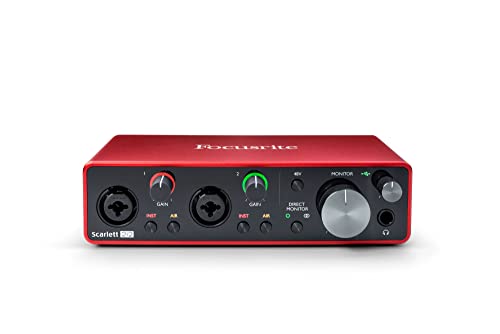 Focusrite Scarlett 2i2 3rd Gen - Interfaz de audio USB