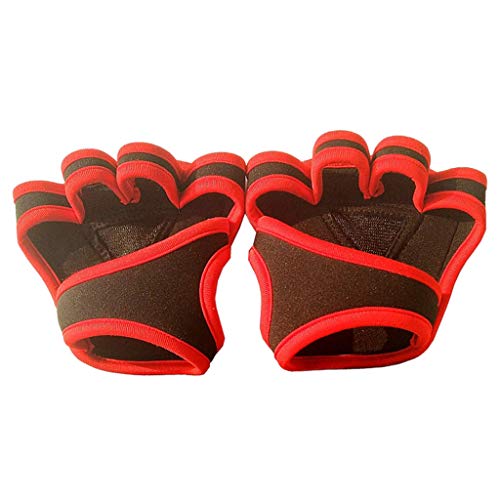 FOLODA 1 par de guantes para levantamiento de pesas, crossfit, fitness, entrenamiento de fuerza