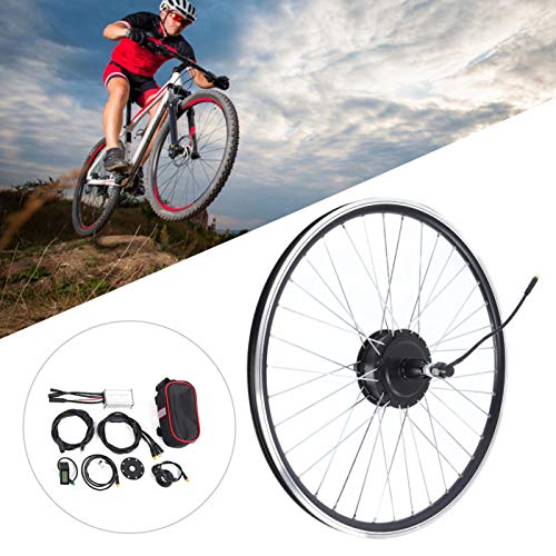 FOLOSAFENAR Kit eléctrico de conversión de Bicicleta, Gran Velocidad de Registro de Suministro de Corriente 48V250W Kit eléctrico de conversión de Bicicleta de montaña para Bicicleta de montaña para