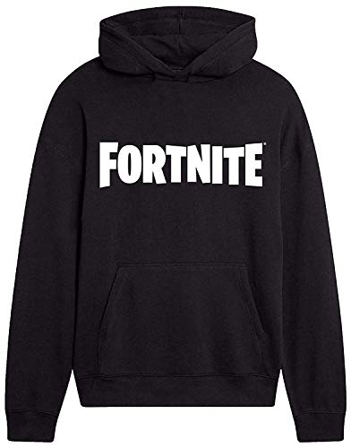 Fortnite Sudadera Niño, Ropa para Niño De Videojuego, Sudadera con Capucha para Niños, Gamer Regalos 7-15 Años (Negro, 11-12 años)