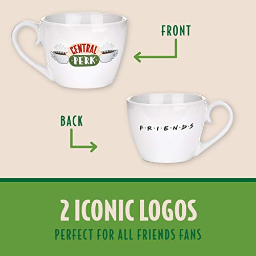 Friends Central Perk - Taza de café o té (cerámica, 296 ml)