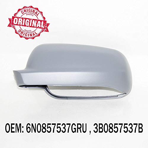 Frontal cubierta de Espejo retrovisor de repuesto Tapa Carcasa Izquierdo del lado del conductor para Arosa Ibiza Cordoba Leon Toledo Superb Lupo Golf IV Bora Passat OEM 6N0857537GRU 3B0857537B