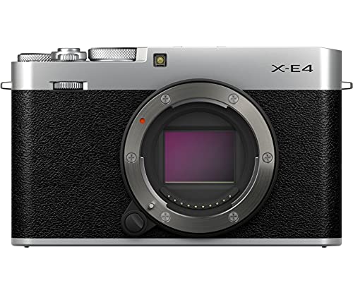 Fujifilm X-E4 Cuerpo, Color Plateado