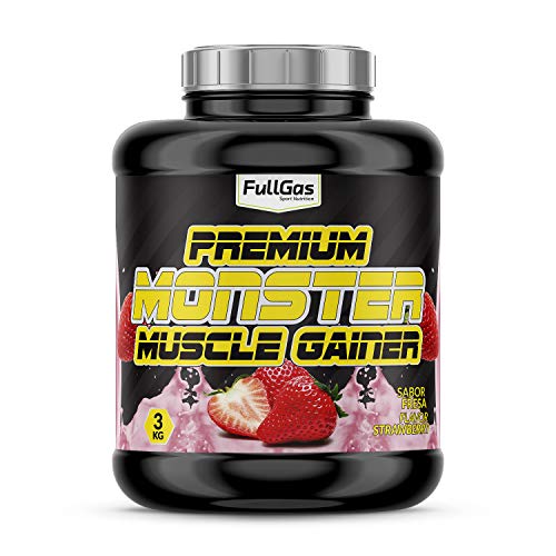 FullGas - MONSTER Premium Gainer Fresa 3kg