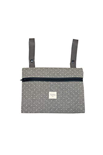 Fundas BCN ® - A22/9402d - Bolso Organizador Universal para Carrito -Miniclutch - Estampado Vintage Dot