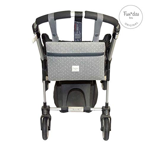 Fundas BCN ® - A22/9402d - Bolso Organizador Universal para Carrito -Miniclutch - Estampado Vintage Dot