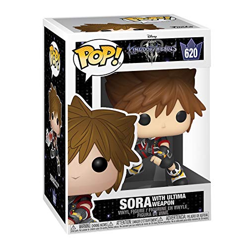 Funko - Pop! Disney: Kingdom Hearts 3 - Sora w/Shield Figura Coleccionable, Multicolor (39939)