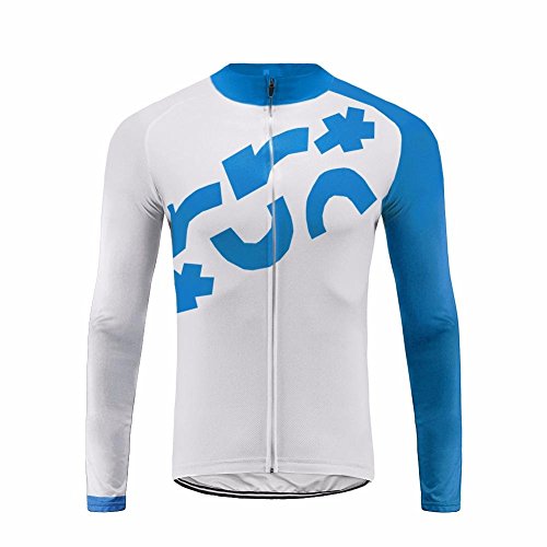 Future Sports Bike Wear Designs - Ropa Ciclismo, Long Pantalones De Langarm-Frühling Ciclismo Bicicleta Jersey con 3D Almohadilla De Gel para Pro Bicicleta Culotte Equipo Ropa Bodies