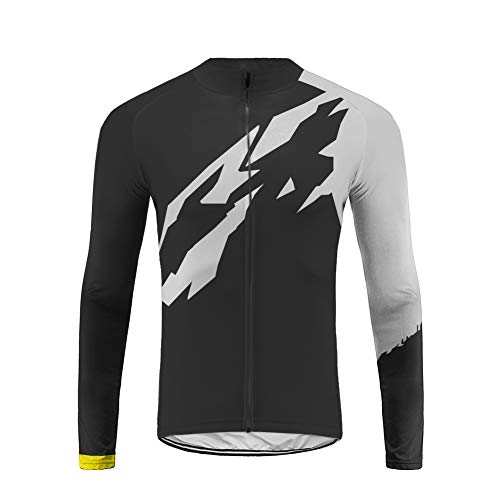 Future Sports Bike Wear Diseños más Nuevos Maillot Bicicleta Hombre Manga Larga MTB,Maillot Ciclismo Hombre Otoño Transpirable Top