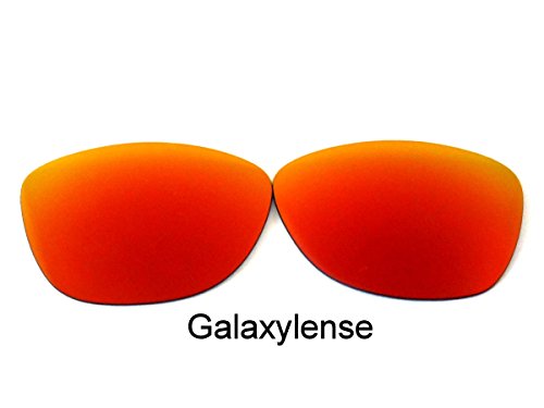 Galaxylense lentes de repuesto para Oakley Frogskins Bombero Color Rojo Polarizados,GRATIS S & H - Fuego Rojo