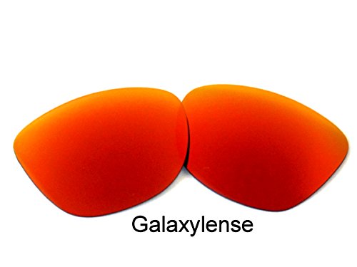 Galaxylense lentes de repuesto para Oakley Frogskins Bombero Color Rojo Polarizados,GRATIS S & H - Fuego Rojo