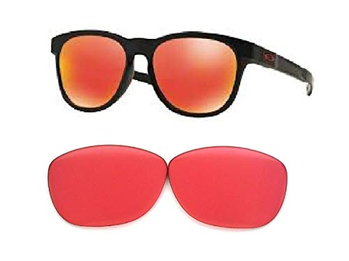 Galaxylense lentes de repuesto para Oakley Frogskins Bombero Color Rojo Polarizados,GRATIS S & H - Fuego Rojo