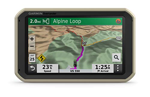 Garmin Overlander GPS Todoterreno para la Navegación en Carretera y Fuera de Ella