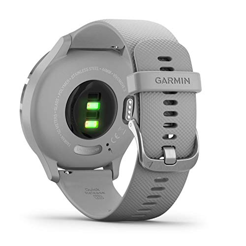 Garmin vívomove 3, Smartwatch híbrido con pantalla oculta, 44 mm Gris