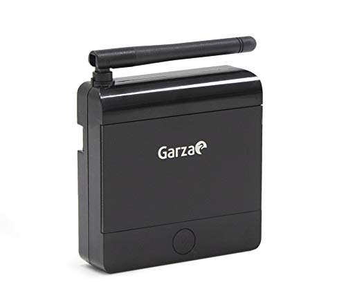 Garza Smarthome - Termostato inalambrico wifi Inteligente para caldera y calefacción, táctil y programable, portatil control remoto por App