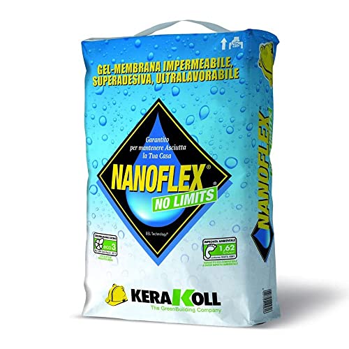 Gel membrane imperméable pour imperméabilisation 20 kg Art.14580 Nanoflex no limits kerakoll