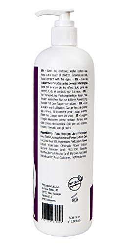 Gel Physio 500 ml | Crema Dolores Musculares y Articulaciones | Masaje Relajante Muscular Dolor de Espalda | Antiinflamatorio Natural Deporte Fisioterapia | Harpagofito Arnica Calendula Hiperico Menta