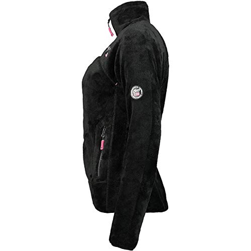 Geographical Norway Upaline - Chaqueta de forro polar, para mujer, XXL, negra