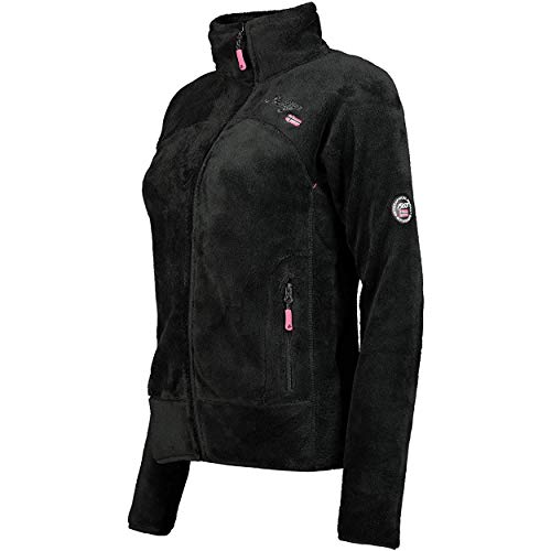 Geographical Norway Upaline - Chaqueta de forro polar, para mujer, XXL, negra