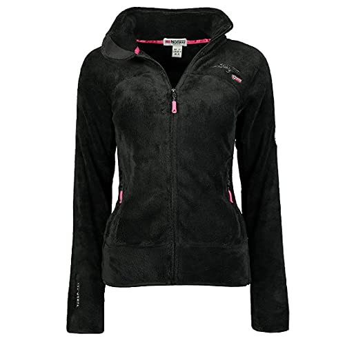 Geographical Norway Upaline - Chaqueta de forro polar, para mujer, XXL, negra