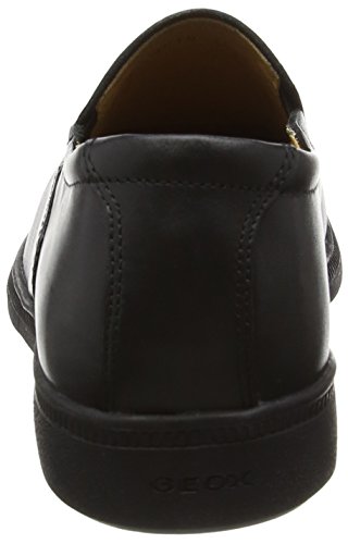 Geox J Federico N, Mocasines Hombre, Negro, 42 EU