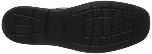 Geox J Federico N, Mocasines Hombre, Negro, 42 EU