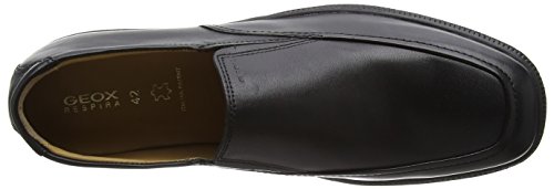 Geox J Federico N, Mocasines Hombre, Negro, 42 EU