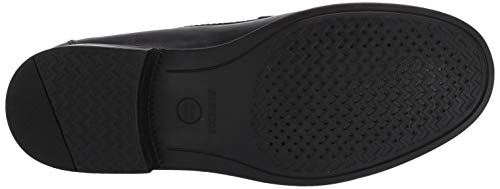 Geox U NEW DAMON B Mocasines Hombre, Negro (Black), 43 EU