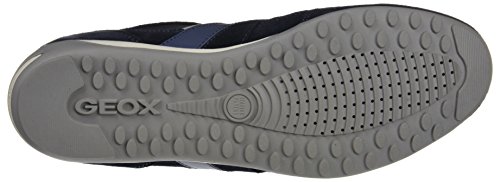 Geox U WELLS C Zapatillas Hombre, Azul (Dk Navy), 45 EU