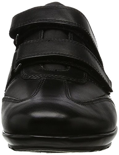 Geox UOMO SYMBOL D Piso Oxford Hombre, Negro (Black), 40 EU