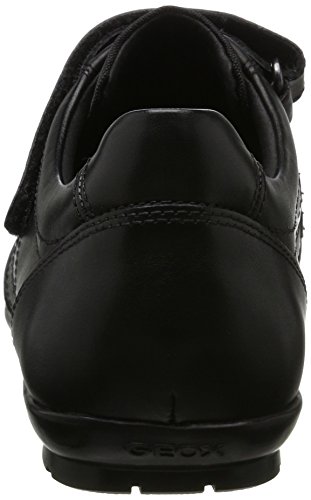 Geox UOMO SYMBOL D Piso Oxford Hombre, Negro (Black), 40 EU