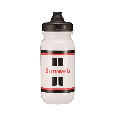 Giant Cantimplora para bicicleta Sunweb 600 cc, color blanco y rojo