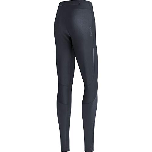 GORE WEAR Mallas de running para hombre, R5, GORE-TEX INFINIUM, XL, Negro