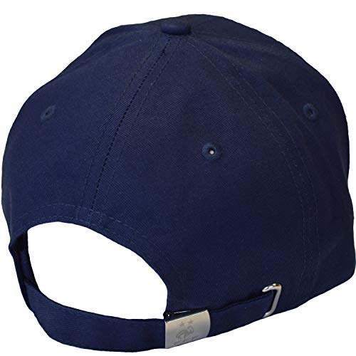 Gorra del equipo de fútbol de Francia del Campeón del Mundo 2018 – Colección oficial – Talla ajustable