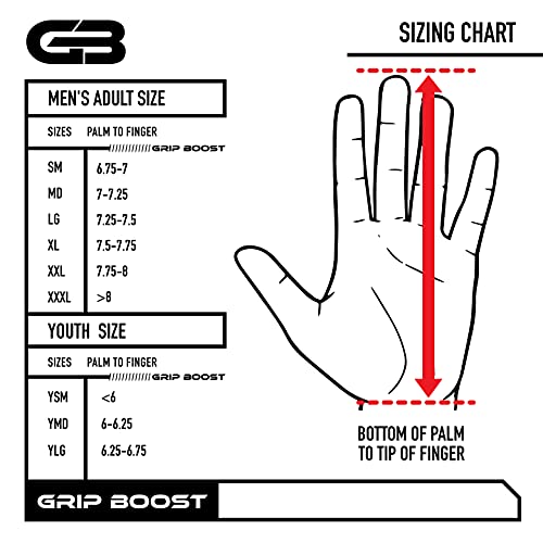Grip Boost Stealth - Guantes de fútbol Pro Elite (Negro/Oro, XXS)