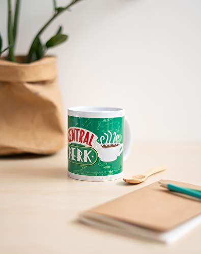 Grupo Erik Taza Friends - Taza desayuno Central Perk / Producto con licencia oficial - Taza cerámica