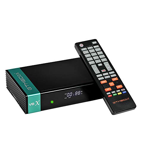 GTMedia V8X Actualizar Desde V8 Nova Receptor de Satélite DVB S2X Support 1080P Full HD PowerVu Biss chiave Set Top Box con Built-in WiFi