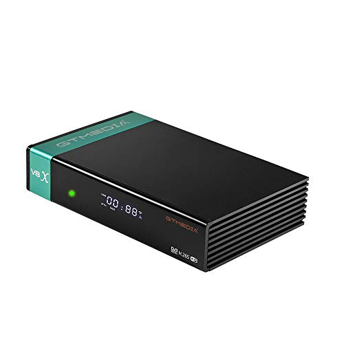 GTMedia V8X Actualizar Desde V8 Nova Receptor de Satélite DVB S2X Support 1080P Full HD PowerVu Biss chiave Set Top Box con Built-in WiFi