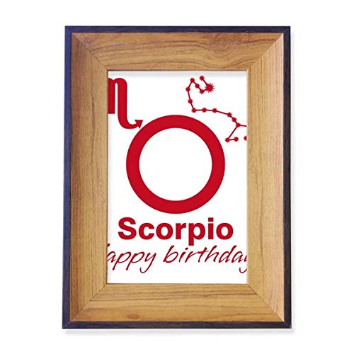 guchchi Cumpleaños del Destino de escorpión Marco de Imagen Marco de Escritorio