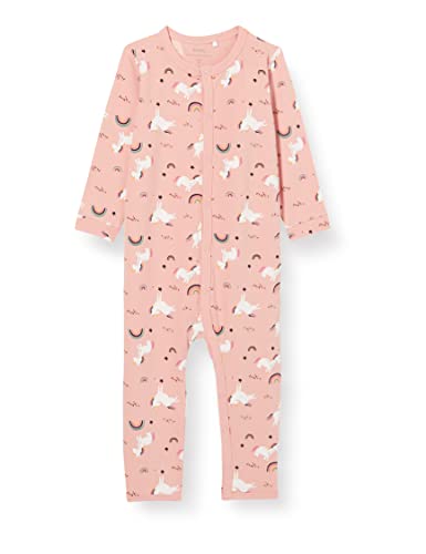 GUPPY BABY Mädchen ZBFLALA LS NIGHTSUIT Baby- und Kleinkind-Schlafanzüge, Bridal Rose, 80