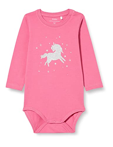 GUPPY BABY Mädchen ZBFLOTTA LS Body, Ibis Rose, 62