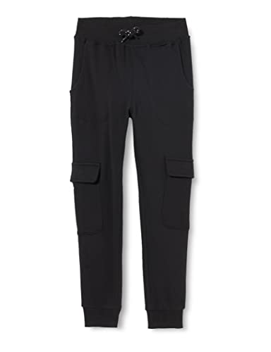 GUPPY KIDS Zkmoliver Swe Pant BRU Pantalones Deportivos, Negro, 13 años para Niños