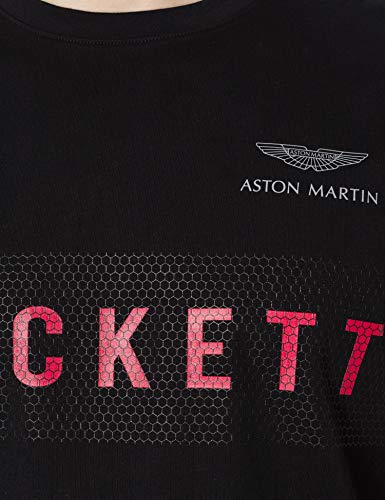 Hackett London Amr Hackett tee Camiseta, Negro 999, XXL para Hombre